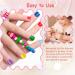 Aieenjor Children Nail Polish Set - Non-Toxic Water-Based Peel Off 18 Fast-Drying Colors | Gift Box for Kids Aged 3+ - 18-Piece Fun Set - Buy Online on GoSupps.com