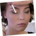 Healeved 150 Pcs Double Ended Eyeshadow Brush Dual Sided Eyeshadow Brush Makeup Eyeshadow Plastic - Buy Online on GoSupps.com