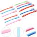 Beavorty 12pcs Firm Toothbrushes - Full Head Manual Hard Bristles Toothbrush for Teeth Cleaning and Whitening - Adults Women Men - Random Color - Buy Online on GoSupps.com