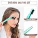 VOCOSTE 2 In1 Eyebrow Shaping Tool Eyebrow Clip Eyebrow Brush Green - Buy Online on GoSupps.com