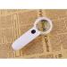 Magnifying Glasses Educational Hobby Magnifiers 5 Times Hand-Held Magnifying Glass with Light Led Light Source Comfortable Anniversary - Buy Online on GoSupps.com