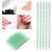 Cuticle Manicure Pedicure Stick Disposable Nail Stick Nail Cleaning for Nail Techniques for Home Use for Nail Salon(green) - Buy Online on GoSupps.com