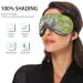 Sweet Possums Sleep Mask - Light Blocking Eye Mask for Sleeping | Adjustable Floral Blindfold for Men & Women | Soft Lightweight Perfect for Travel & Naps - Buy Online on GoSupps.com