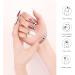 DANNI & TONI 28 Semi Cured Nail Wraps | Soft Self-Adhesive Gel Stickers | Salon-Quality Manicure Set - Buy Online on GoSupps.com
