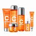 Vitamin C Skin Care Set With Cleanser Toner Face Serum Face Cream And Eye Cream Face Lotion Skin Care Products For Teenage Girls Gentle Skin Cleaning & Care Travel Size Kit