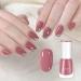Nude Pink Nail Varnish Long Lasting Quick Dry Nail Polish Breathable Nail Polish No Need Cure Chip-resistant Nail Varnish DIY at Home Manicure Gift for Women & Girls - Buy Online on GoSupps.com