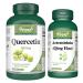 VORST Artemisinin 200mg Per Serving 60 Vegan Capsules and Quercetin 500mg 180 Vegan Capsules (Combo Bundle 2 bottles)
