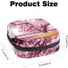 Blossom Tree Spring Flowers Portable Sanitary Napkin Storage Bag | Period Accessories for Women & Teenage Girls | Menstrual Cup & Document Holder - Buy Online on GoSupps.com