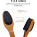 Pumice Stone & Foot Brush 2-in-1 Pedicure Scrubber - Callus and Dead Skin Remover for Feet | Shower Pumice Foot File with Handle - Buy Online on GoSupps.com