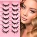 7 Pairs Manga False Eyelashes - Natural Look Anime & Cosplay Lashes 15mm Faux Mink Spiky Fake Lashes - International Shipping Available! - Buy Online on GoSupps.com