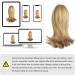 Hair Extensions 12inches Women Medium Long Hair Slightly Warped Ponytail Claw Clip Style Ponytail Hair Extension Wig Curly Hair Bun Hair Pieces For Women (Color : Light Golden Brown Size : 12 inch 12 inch Light Golden Brown - Buy Online on GoSupps.com