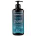 Kerargan - Apr s-Shampoing Revitalisant la Boue Noire de la Mer Morte - Vitalit & Hydratation - Cheveux Gras Cuir Chevelu Irrit - Purifie & Restaure - Sans Sulfate GMO Huile Min rale - 500ml