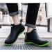 Celanda Waterproof Rain Boots for Women - Non-Slip Ankle Garden Boots for Camping, Lawn Care & Gardening - Size 6.5 Black/Green - Buy Online on GoSupps.com