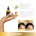Melany's Hair Growth Drops: Ginger & Honey Anti-Thinning Treatment for Daily Hydration Strengthening & Volumizing Fuller Hair - Natural Herb Support - Buy Online on GoSupps.com