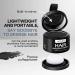 Buy Black Base Powder - 4G Waterproof Hair Powder for Thinning Hair Concealer | Instant Coverage for Men & Women - Buy Online on GoSupps.com