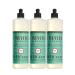 Mrs. Meyer's Liquid Dish Soap, Biodegradable Formula, Basil, 16 fl. oz - Pack of 3 Basil 3 Pack