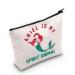 Levlo mermaid ariel cosmetic bag make-up bag mermaid arielle lovers gift ariel is my spirit animal mermaid make-up zipper bag ariel spirit animally