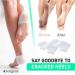Zengear Silicone Heel Protectors (4pcs) | Prevent Blisters & Cracked Heels | Gel Cushion Cups for Men & Women - Buy Online on GoSupps.com