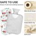 NAANLE DACKEL 2L Large Dog Heat Bottle - Hot Water Bottle for Pain Relief & Therapy | Transparent Bag Included - Buy Online on GoSupps.com