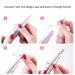 JCMaster Professional Milling Cutter for Gel & Acrylic Nails - 30 000 RPM Electric Nail File with 6 Attachments - Stepless Regulation - Manicure & Pedicure - Ships Internationally from Hamburg - Buy Online on GoSupps.com