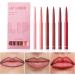  G n rique 6-Piece Waterproof Lip Pencil Set - Matte Lipstick Pencil Kit Long-Lasting Lip Makeup | Pigmented and Defined Lip Lining Pencils for Full and Defined Lips - Buy Online on GoSupps.com