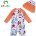 UPF 50+ Sunflower Baby Girls' Swimsuit with Snap Bottom | 6-9 Months - Buy Online on GoSupps.com