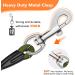 XBEN 10M Reflective Recall Training Lead for Large, Medium, Small Dogs - Strong Rope Leash with Padded Handle and Heavy Duty Hook - Olive - Buy Online on GoSupps.com
