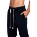 PROGO USA Men's Casual Fleece Jogger Sweatpants - Medium Black - Buy Online on GoSupps.com