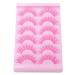 16MM Colored Eyelashes - 6 Pairs 3D Fluffy Soft Faux Mink Lashes for Christmas Cosplay - Buy Online on GoSupps.com