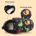 JOINFREE Baby Girl Boy First Walking Shoes Anti-Slip Plush Slipper Cozy Toddlers Shoes UK 8.5/9 - Black Dinosaur - Buy Online on GoSupps.com