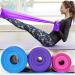 Latex-Free Therapy Flat Resistance Bands Set - 5ft Long for Stretching, Flexibility, Pilates, Yoga - Pink, Purple, Blue (3 Pack) - Ideal for Gymnastics, Rehab, and Workout - Buy Online on GoSupps.com