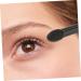 Baluue 100pcs Mini Eyeshadow Swab Foam Eyeshadow Eyelash Spoolie Mascara Wand Plastic Black - Buy Online on GoSupps.com