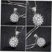 COHEALI 1pc Sun Petal Pendant Dainty Jewelry Charm Stoppers for Bracelets Sunflower Shaped Pendants Metal - Buy Online on GoSupps.com