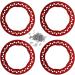 Alomejor 1.9 Aluminum Alloy Beadlock Rings - 4 Piece Red Replacement for Easy Installation & Repair - Buy Online on GoSupps.com