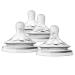 Philips Avent Natural Baby Bottle Medium Flow Nipple 3M+ 4pack Flow 3 SCF653/43