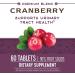 Nature's Way Standardized Cranberry 60 Count - 90% Fruit Solids, Gluten Free & Vegetarian - Buy Online on GoSupps.com