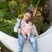 GAGAKU Doll Carrier with Adjustable Straps for Kids - Pink Stars | Stuffed Animal Accessories - Buy Online on GoSupps.com