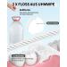 Laoye Twin Line Dental Floss Picks - 200 PCs Double Threaded Tooth Sticks for Effective Plaque Removal & Clean Teeth - International Shipping Available - Buy Online on GoSupps.com