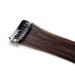 Premium Brown Clip-in Hair Extensions Set - 7 Pieces 60 cm Curly & Heat Resistant for Effortless Style - Buy Online on GoSupps.com