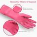 DABOGSA Mamison 2 Pairs Reusable Waterproof Cleaning Rubber Gloves - Non-Slip Kitchen Glove (Medium) - Buy Online on GoSupps.com