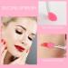 32Pcs Silicone Lip Brushes with Covers | Lipstick Applicator Makeup Beauty Tool | Multicolor - Buy Online on GoSupps.com