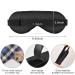 Haskirky Light Blocking Eye Mask for Men and Women - Breathable & Adjustable for Travel, Yoga, Meditation - Deep Sleep Mask - Navy Plaid - Buy Online on GoSupps.com