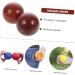 Beaupretty Handball Chinese Medicine Balls - Large Wooden Beads for Massage & Fitness | Comfortable Rolling Balls for Hand Training & Therapy - Buy Online on GoSupps.com