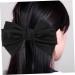 FRCOLOR Bow Hairpin Bride Hair Bow Elegant Hair Bow Bridal Headpieces for Wedding Back Hair Bow Holiday Hair Pins French Hair Clips Hair Bow Clips Baby Bow Tie Items Fabric (cotton) 24x14cm Black - Buy Online on GoSupps.com