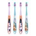 Jordan Step 3 Kids Toothbrush, 6-9 Years, Soft Bristles, BPA Free - 4 Pack - Blue & Pink Blue,pink