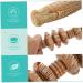 Buy Minkissy 3-Piece Six-Wheel Wood Massager - Neck Shoulder Foot & Abdominal Massage Device | Handheld Manual Massage Tools for Ultimate Relaxation - Buy Online on GoSupps.com