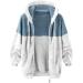 Buy Hanxiulin Oversize Plush Hoodie Jacket - Women's Winter Coat XL Breathable Casual Fashion Warm & Cozy White - Buy Online on GoSupps.com