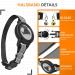 Reflective GPS Cat Neck Band with Apple AirTag Holder | Adjustable & Safe for Cats Kittens & Small Dogs - Black - Buy Online on GoSupps.com