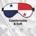 Flag of Panama Soft Eye Mask - Comfortable Light Blocking Sleep Mask for Side Sleepers | Relaxing Pressure-Free Eyemask - Buy Online on GoSupps.com