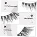 POPETPOP 5 Pairs eyelashes natural look eyelashes make up false lashes transparent stem fox end of eye lashes in bulk eye lash strip cosmetics artificial fiber lengthen set Fake eyelashes - Buy Online on GoSupps.com